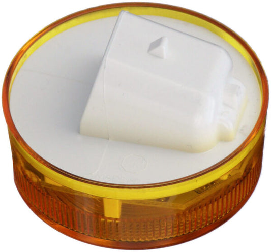 LED Marker/ Clearance, P2, Round, AMP, 2.0", amber