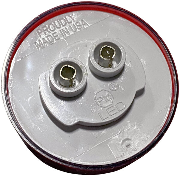LED Marker/ Clearance, P2, Round, 2", Red