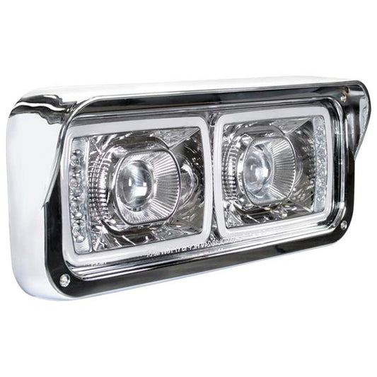 LED Headlight RH for Peterbilt, Kenworth, Freightliner Classic