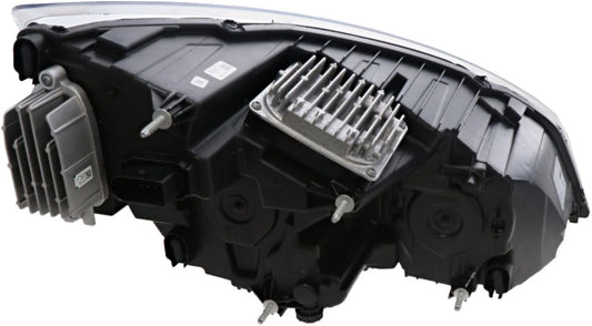 Freightliner Cascadia LED Headlamp Chrome Housing Driver Side 2018+ - A66-01405-004