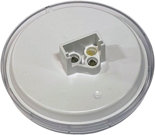 LED Back-Up Light, Round, Grommet-Mount, 4", white