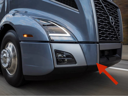 Front Plastic Bumper Tow Hook Cover Fits Volvo VNL 2019+ Passenger Side 82754751