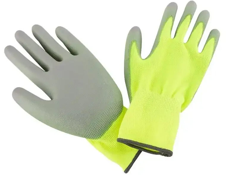 Polyurethane Coated Work Gloves - Large