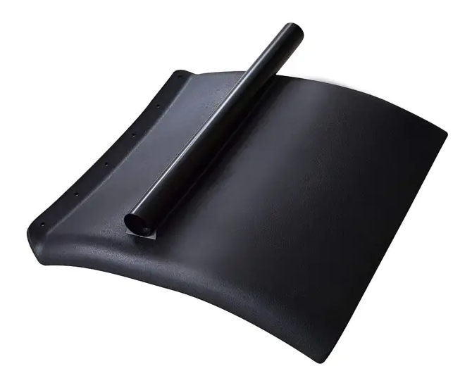 24" x 24" Black Poly Quarter Fender Set