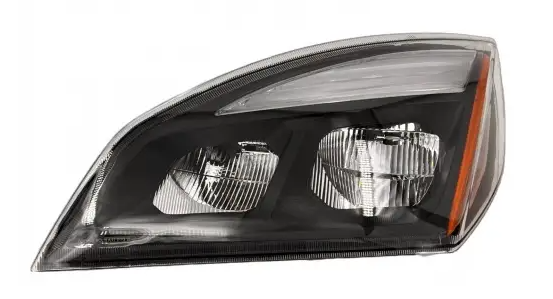 Freightliner Cascadia LED Headlamp Black Housing Driver Side 2018+