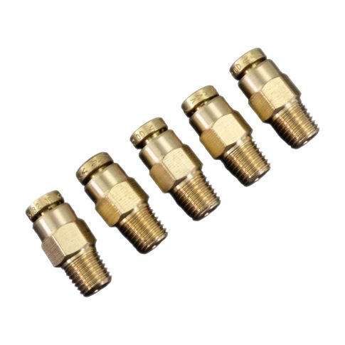 BRASS PL M STR CONN 5/32X1/16
