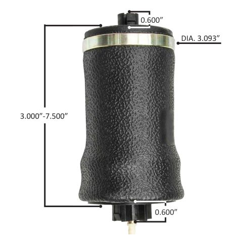 Cabin Air Spring - 7206, 1829919000, 4060724C2, 5206