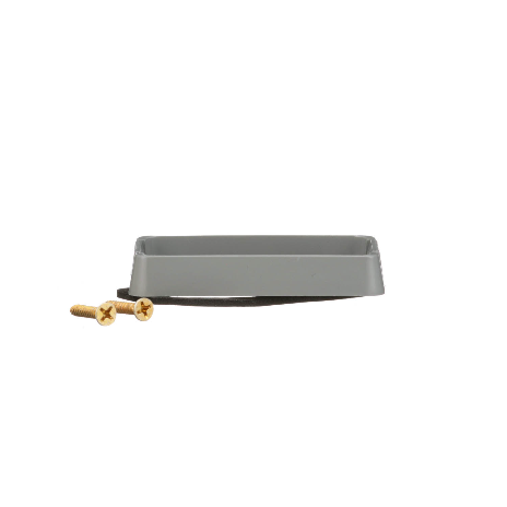 Bracket, Surface-Mount, Gray, 2.875"X0.5"
