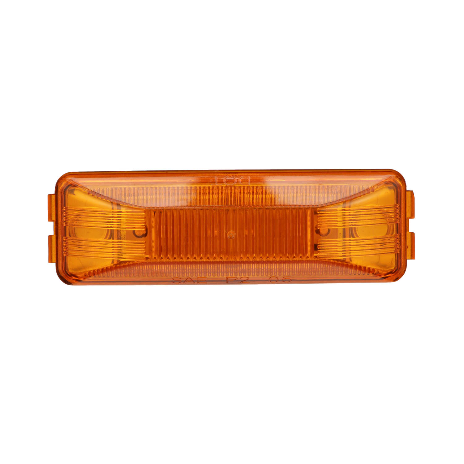 LED Marker/ Clearance, P2, Rectangular, 4"X1.25", amber