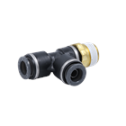 Male Run Tee Composite PTC Fitting - 1/2"x 1/4" NPT