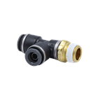 Male Run Tee Composite PTC Fitting - 1/2"x 1/2" NPT