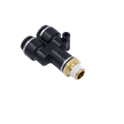 Male Branch "Y" Composite PTC Fitting - 1/4"