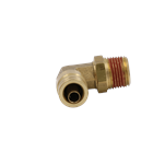 90 Degree Male Swivel Elbow Brass PTC Fitting 5/8" X 1/2"