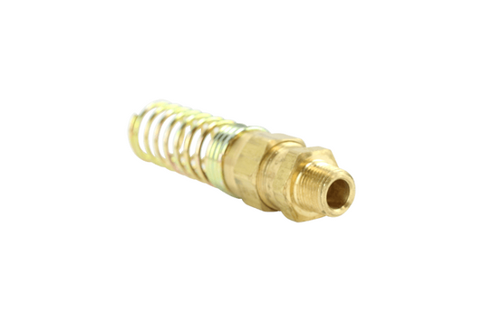 Straight Male Brass Reusable Fittings - 1/2"x 1/2" Thread