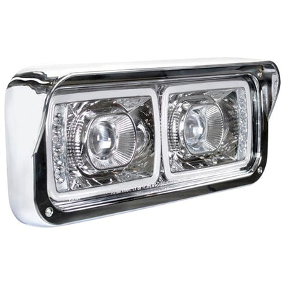 LED Headlight RH for Peterbilt, Kenworth, Freightliner Classic