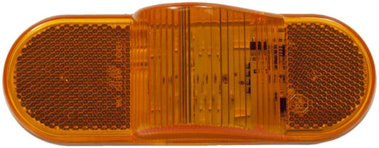 LED Mid-Turn/ Side Marker, Oval, 6.5"X2.25", amber