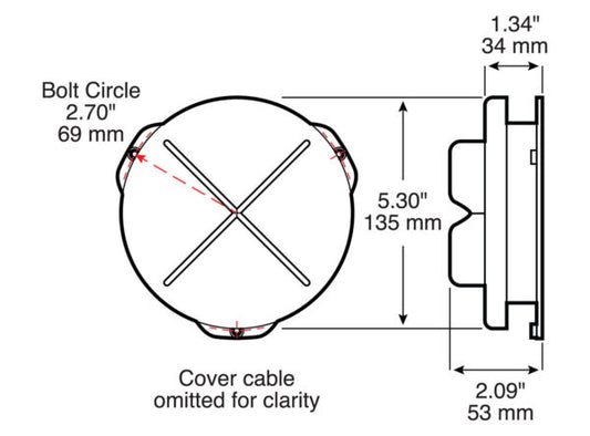 Certificate Holder, Round, 12"