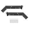 Mud Flap Hanger 45 Degree Angled 27.5“X1-1/8" - Pair Black