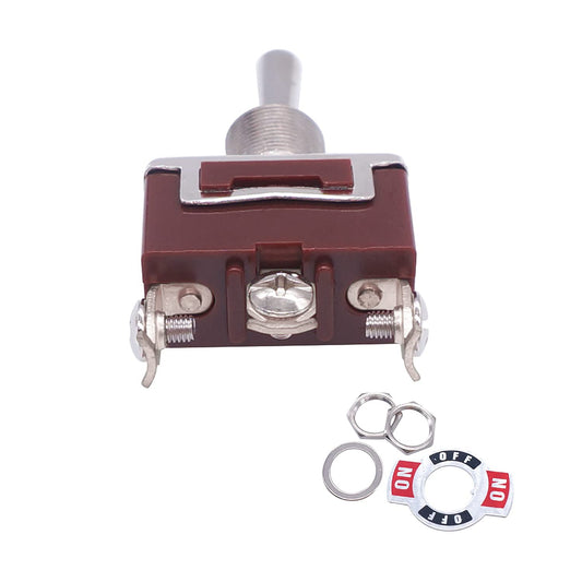 ON-OFF Toggle Switch - 10 amp -250V with Waterproof Cover