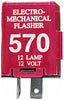 Flasher, 12-Light Electro-Mechanical, 2-Prong