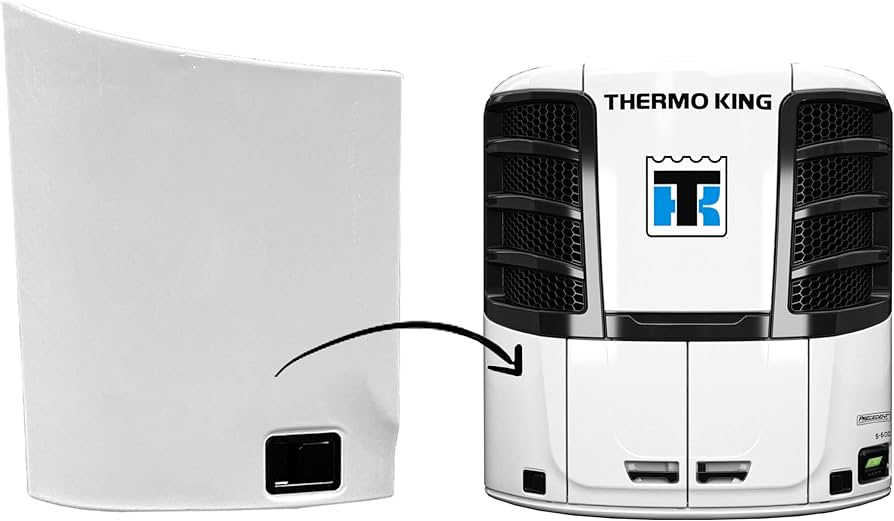 Thermo King Precedent models, Side Panel, Lower RH, Curbside, C-600, S-600/S-700, and the S-600M - TK-98-9643