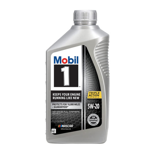 Mobil 1 Advanced Full Synthetic Motor Oil 5W20, 1 Quart