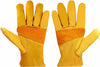 Yellow Winter Lined Gloves - Large