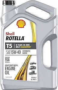Shell Rotella T5 15W40 Synthetic Blend - Gallon