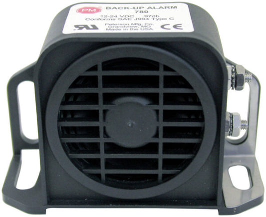 Back-Up Alarm, 97 Decibels, 4"X2.125"