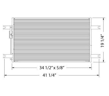 Freightliner Columbia Condenser 2007-2009