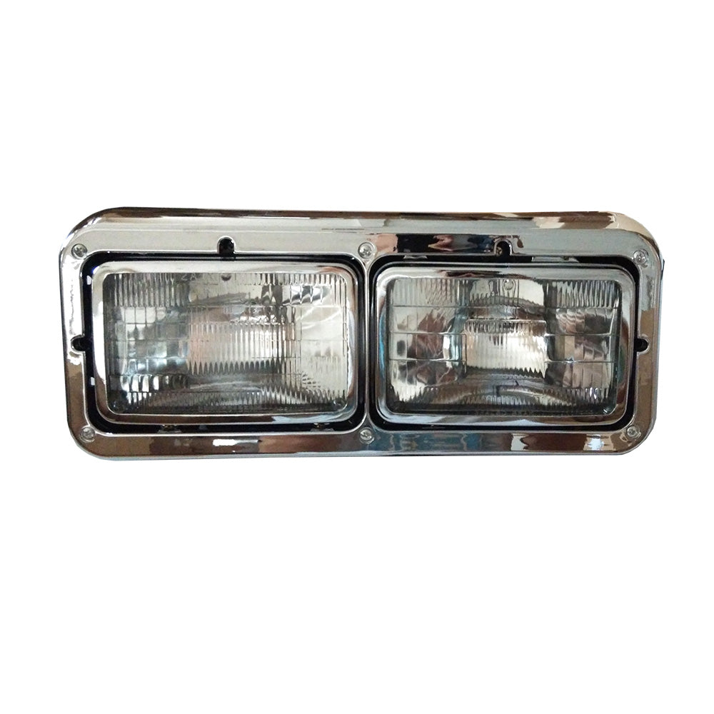 Kenworth C500 & W900 & T800 Dual Square Headlight Assembly RH