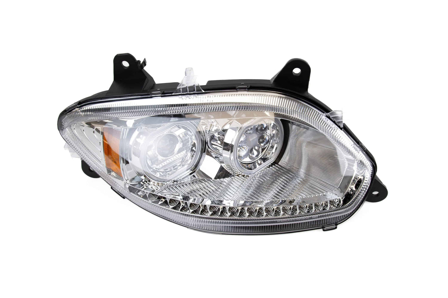 International LT Series LED Projector Headlight With Turn Signal RH (Chrome Housing) 2017+