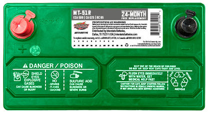 MT-51R Battery