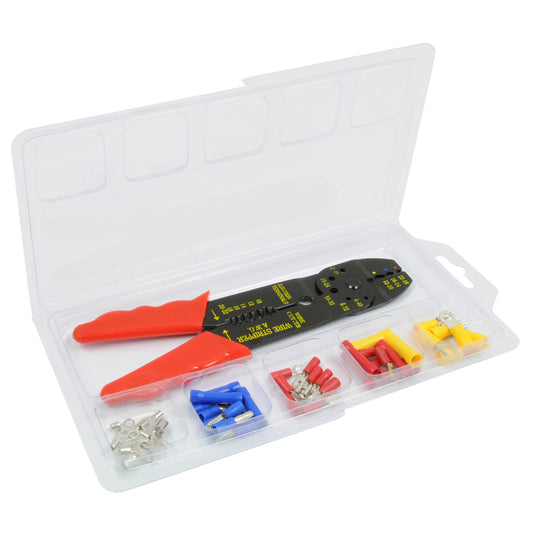 Terminal Kit & Crimping Tool 44 Piece