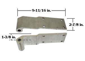 Hyundai 4 Hole Bolt-on Aluminum Door Hinge