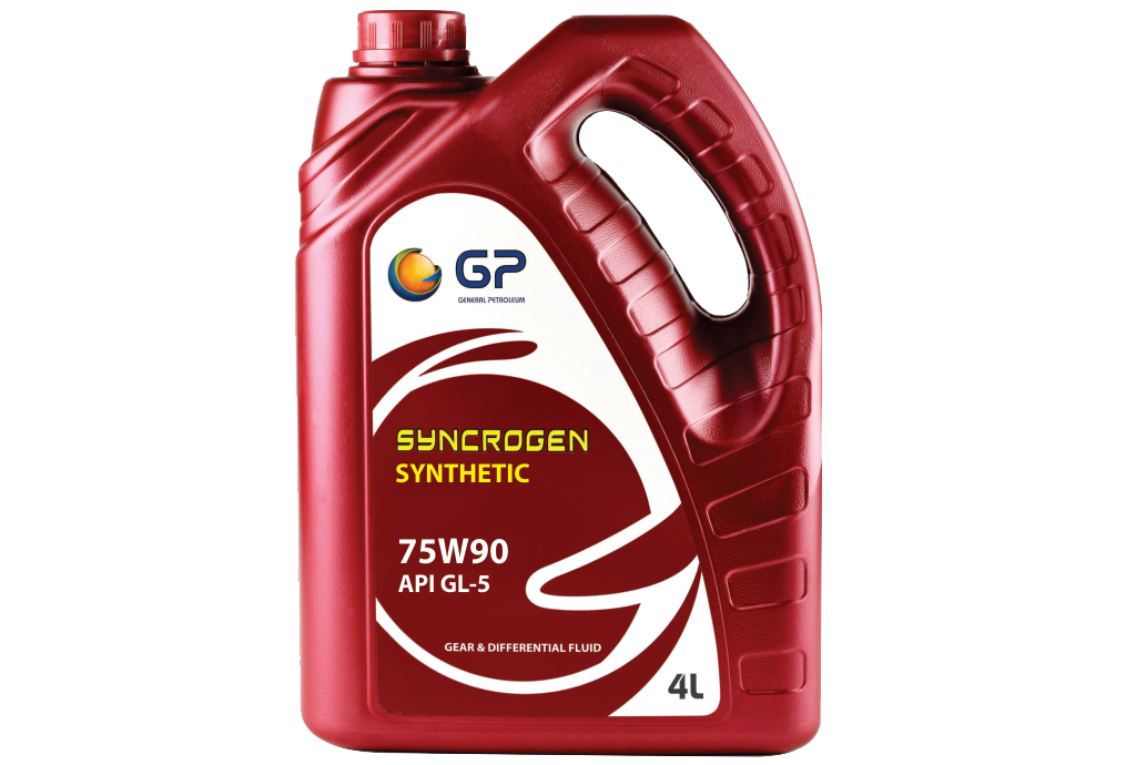 GP SYNCROGEN FULL SYNTHETIC 75W90 GL5 GEAR OIL 5 GALLON