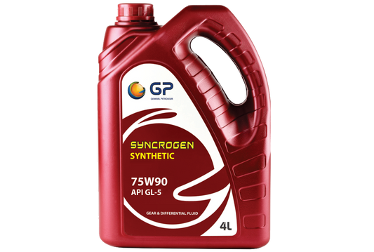 GP SYNCROGEN FULL SYNTHETIC 75W90 GL5 GEAR OIL 5 GALLON