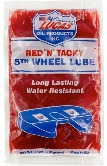 Lucas Red 'n Tacky 5th Wheel Grease - 2.5OZ