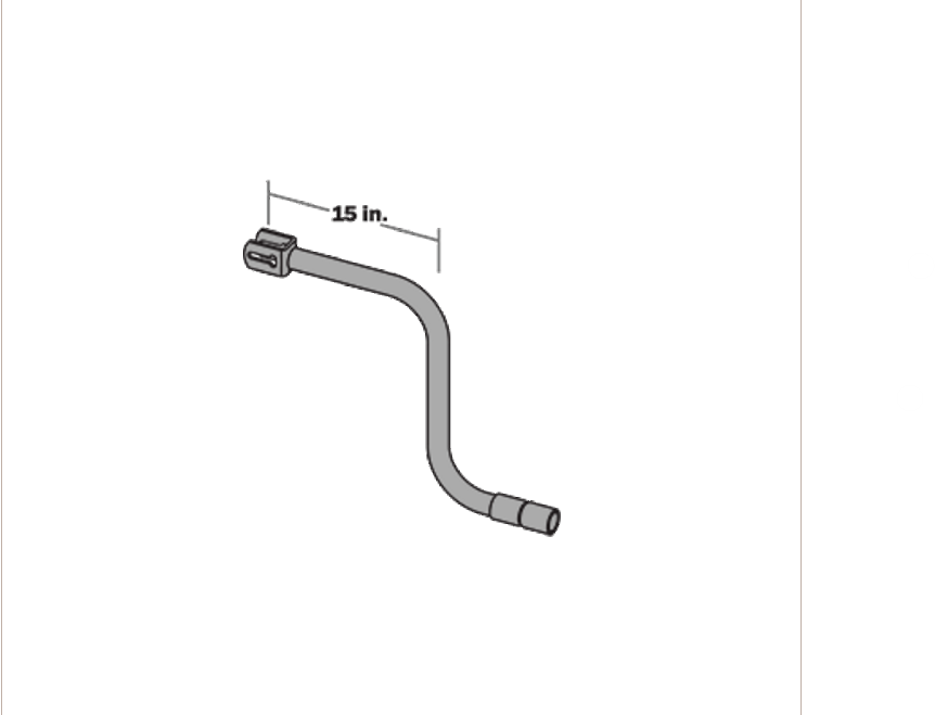 Crank Handle - 15" Vertical