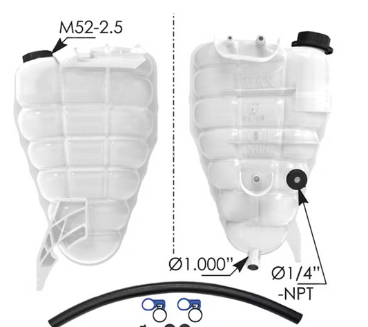 Coolant Reservoir for IHC