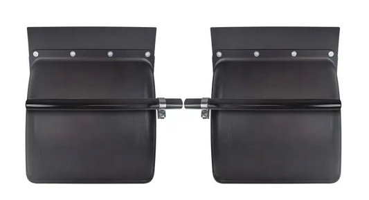 24" x 24" Black Poly Quarter Fender Set