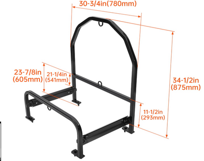 Semi Truck Spare Tire Powder Coated, Universal Fit