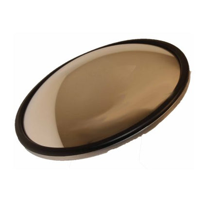 Mirror, Round, Convex, Chrome, 8.5"