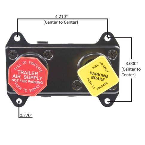 MV-3 Dash Control Valve with Knob