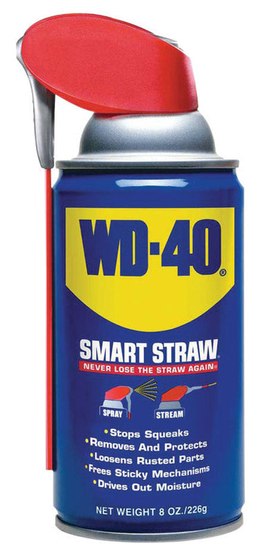 WD-40 Smart Straw Original Formula, Multi-Purpose Lubricant - 8 OZ