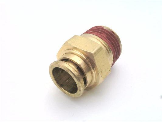 Straight Male Brass PTC Fitting 5/8" X 1/2"