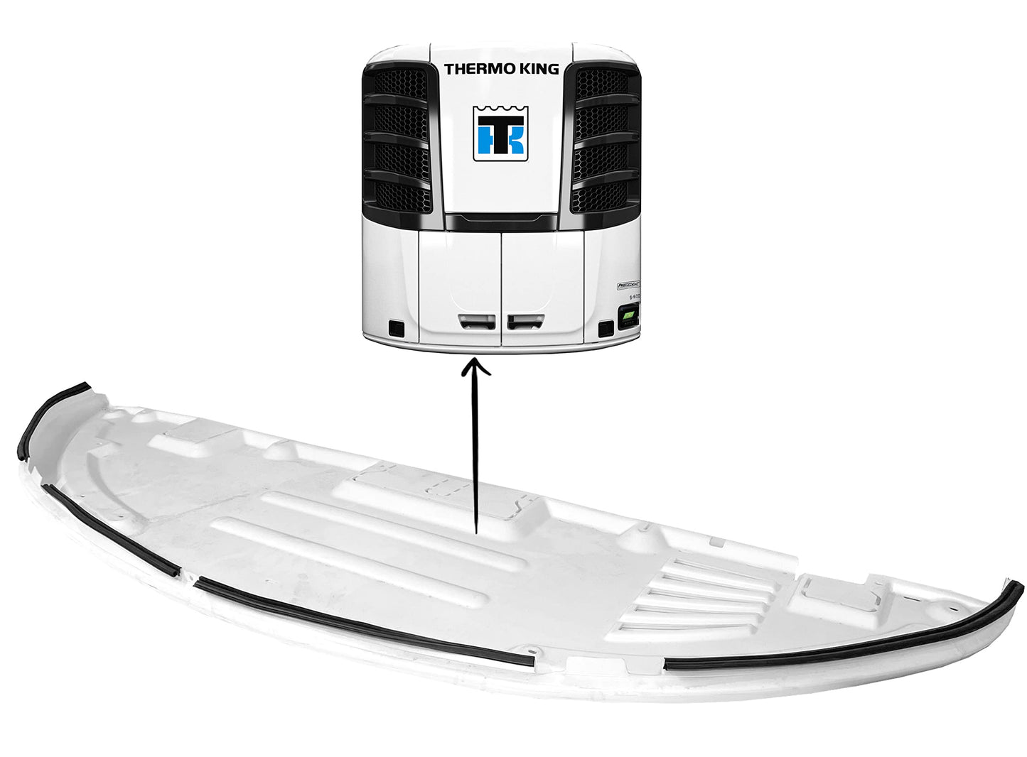 Thermo King Precedent models, Bottom Pan, C-600, S-600/S-700, and the S-600M - 37-93-1224