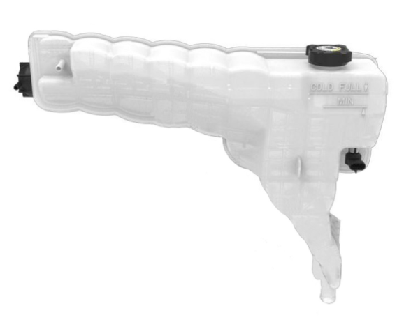 Coolant Reservoir Tank with Sensor - Peterbilt 579, Kenworth T680 T880, 2013+ - DR104002, CP237001