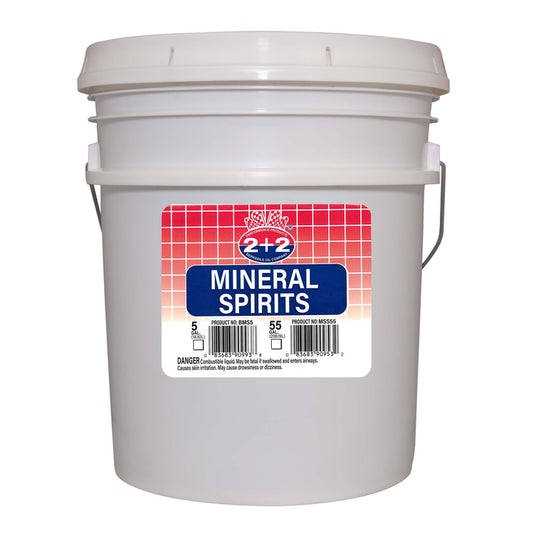 Berkebile 2+2 Mineral Spirits - 5 GALLON  pails