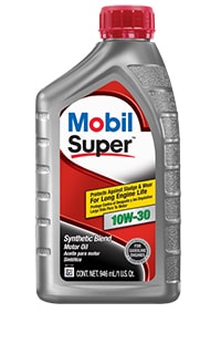 Mobil Super 5000 Motor Oil 10W30, 1 Quart